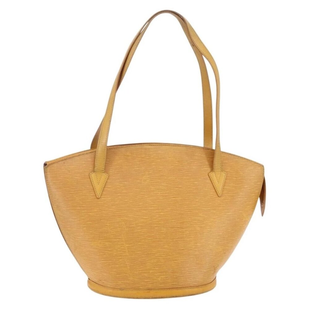 LOUIS VUITTON Epi Saint Jacques Shopping Shoulder Bag Yellow